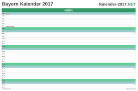Frühjahrsferien oder faschingsferien, osterferien, pfingstferien, sommerferien, herbstferien und weihnachtsferien. Kalender 2017 Bayern