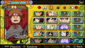 Resultado de imagen de naruto shippuden ultimate heroes 3 psp