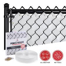 5ft Black Chain Link Fence Gate Chain Link Privacy Slats Affordable Inserts For Your Fence Chain Link Fence Privacy Fence Weaving Chain Link Fence