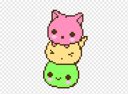 Ver más ideas sobre dibujos en cuadricula, punto de cruz, cuadricula. Pixel Art Drawing Cuteness Pixel Art Cat Rectangle Chibi Bead Png Pngwing