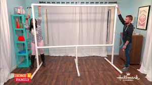 Take your second pvc pipe and lay it on the bottom of your sheet to measure enough sheet to cover the pipe. Tanya Memme Diy A Drive In Movie Screen Part 2 Youtube