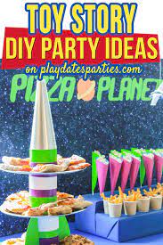 Decorate your toy story party with these cute painted mason jars. Take A Look At This Real Life Diy Toy Story Party