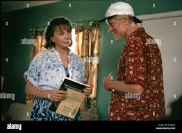 WRESTLING ERNEST HEMINGWAY SHIRLEY MACLAINE, RICHARD HARRIS Date: 1993  Stock Photo - Alamy
