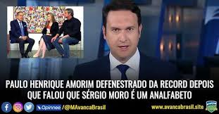 Resultado de imagem para paulo henrique amorim demitido