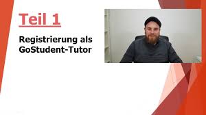 Studyfree has always cared about it's students and is providing amazing service to each andeveryone registered. Gostudent Tutor Registrierung Und Bewerbung Youtube