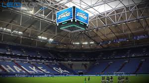 Sports venue & stadium near schalke stadion. Videowurfel Veltins Arena Europas Grosster Videowurfel Youtube