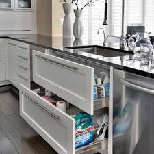 white modern contemporary kitchen design