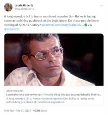 The Daily Agenda: Lessons learned from the Don Bolles bill