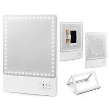 Glamcor Smart Makeup Mirror With Hd Led Light And Selfie Function From Glamcor Revolt Beauty Com