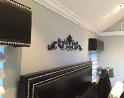 Image Result For Leather Cornice With Nailhead Trim Pelmet Box Custom Valances Cornice Board
