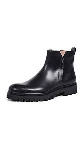 Black Boots White Sole Salvatore Ferragamo Men S Birmingham Lug Sole Chelsea Boots Black 12 M Us Boots Chelsea Boots Black Chelsea Boots