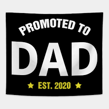 dad 2020 pregnancy birth announcement