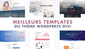 Meilleurs Templates Layouts Divi A Telecharger Gratuitement Theme Wordpress Theme Wordpress