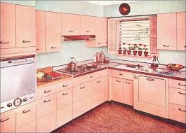 amazing pink kitchen cabinets