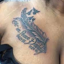 The rest in peace tattoo is really emotional on the male arm for dad. Rest In Peace Tattoo Peace Tattoos Rest In Peace Tattoos Daddy Tattoos