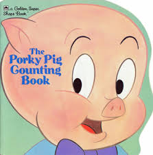 He is pitted against daffy duck during some of his cartoons. The Porky Pig Counting Book By Bernie Brosk