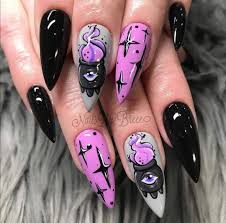 Some nail designs are complex, but these are easy enough. Gothic Nail Art Explore Tumblr Posts And Blogs Tumgir
