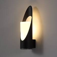 Lwa312 5 Watt Black Outdoor Wall Light 360mm Tall Garden Etsy In 2020 Outdoor Wall Lighting Wall Lights Wall Light Fittings