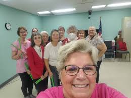 Fun craft night with Celeste at Blackstone MA Senior Center