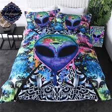 Set Di Biancheria Da Letto Acquerello Trippy Alien Da Brizbazaar Stregoneria Copripiumino Il Terzo Occhio Letto Set 3pcs Mandala Saucerman Copriletti Completi Letto Aliexpress Il copripiumino inoltre arreda la propria camera da letto, e se scelto con gusto da un tocco d'eleganza e sobrietà. letto acquerello trippy alien