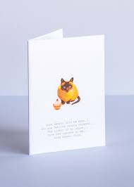 She's also sometimes an irritable cartoon named tiny cranky haley. Hypnotic Cat Card Tokyo Milk