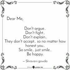 Dear me., jika nanti kau kembali ragu tentang hatimu, tentang jalan hidupmu, bacalah kembali. Best Dearme Quotes Status Shayari Poetry Thoughts Yourquote