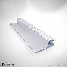 Dreamline 309b3 10 Clear Bottom Sweep Vinyl Pre Cut 24 1 8 In Length For 3 8 In 10 Mm Glass Shower Door Dreamline
