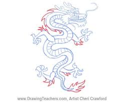 Chinese Dragon Drawing Chinese Dragon Drawing Dragon Drawing Easy Dragon Drawings