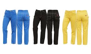 Up To 32 Off On Womens Classic Carpenter Pants Groupon Goods