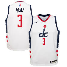 Abc had the opportunity to work on the animated jersey reveal for the washington wizards. Bradley Beal Washington Wizards Youth Swingman Jersey White A City Edition