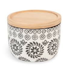 Topf Chiang Mai Aus Steingut Schwarz Weiss Maisons Du Monde Desenler