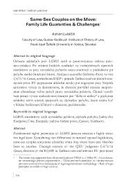 Codul de procedură civilă al republicii moldova. Pdf Same Sex Couples On The Move Family Life Guaranties Challenges Adrian Lukacik Academia Edu