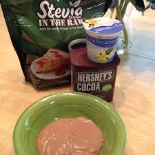 6oz Carbmaster Vanilla Yogurt 1 5 Tbsp Cocoa Powder 5 Tbsp Stevia In The Raw A Delicious Guilt Free Tr Low Carb Snacks Guilt Free Treats Diabetic Snacks