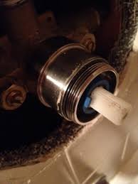 How to locate the water restrictor in a kitchen faucet. Pegasus Shower Cartridge Removal Terry Love Plumbing Advice Remodel Diy Professional Forum