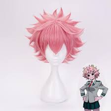 Maybe you would like to learn more about one of these? Boku No Hero Academia Mina Ashido Wig Cosplay Costume My Hero Academia Men Women Short Synthetic Hair Party Role Play Wigs Cosplay Costume Costume Cosplayhero Costume Aliexpress
