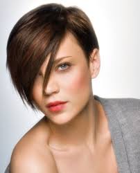 Bangs, especially long haircuts with bangs are a dramatic, drastic change. Short Hair With Long Side Bangs