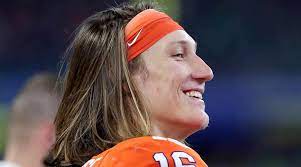 Clemson is burdened by the trevor lawrence hype paul finebaum first take college football playoff clemson football football tshirts. Trevor Lawrence S Hair May Be A Clemson Vs Alabama X Factor Sports Illustrated