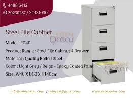 Vintage cole steel blueprint cabinet map this middle size file cabinet casters provides surprisingly a lot of storage for your documents and also looks so. File Cabinet Steel 4 Drawer Fc4d Cater Qatar