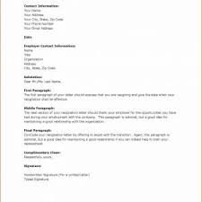 Sample Letters Resignation Letter Format Html Best Of 5 Sample ...