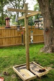 Bird Feeder Pole For Deck Lowes Grand Central Feeding Station Leanne Wildermuth Artist By Nature Bird Feeding Station Bird Houses Bird Feeder Station