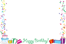 Best Birthday Border 912 Clipartion Com Free Birthday Stuff Birthday Frames Happy Birthday Clip Art