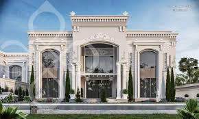 These factors are definitely going to help you in your villa designs. Super New Classic Villa Ksa Diebstudio New Classic Villa Classic House Design Classic House Exterior