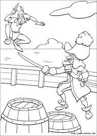 coloriage peter pan pages de disney pythagore