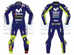 Valentino Rossi Movistar Yamaha Motogp 2018 Race Suit Valentino Rossi Yamaha Motogp Motorcycle Leathers Suit