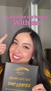 DIY Brow Lamination with Aryana Brow Lift Kit Pro Series