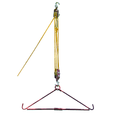 Gambrel And Pulley Hoist
