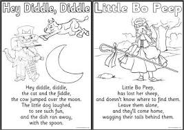 Nursery Rhyme Free Printable Colouring Sheets With A Farm Theme Includes Baa Baa Black Sheep Coc Nursery Rhymes Lyrics Nursery Rhymes Baby Coloring Pages