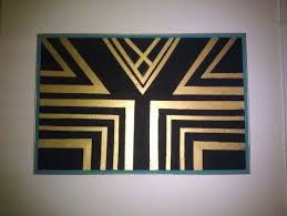 Black And Gold Painting Diy Pin By Brooke Warren On D O I T Y Ourself Diy Artwork Art Diy Diy Wall Art