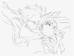 Download or print this amazing coloring page: Intense Sailor Moon Coloring Pages Deviantart Coloring Sailor Moon Helios And Chibiusa Coloring Pages Hd Png Download Transparent Png Image Pngitem