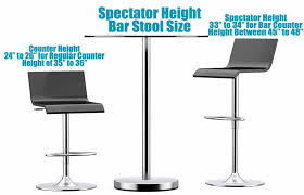 Chromed leg upholstered swivel high bar stools leather metal chairs revolving adjustable kitchen stools bar counter stool. Dining Chair Dimensions Size Guide Designing Idea
